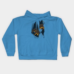 Tangled  Wiener Kids Hoodie